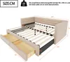 Merax 3-in-1 Polsterbett Tagesbett mit 2 Schubladen, Produktbild-Vorschau 7