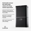 Klarstein Touchless, senzorový odpadkový koš, 56 l, z Náhled obrázku produktu 2