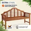 CASARIA® Panchina da Giardino Resistente in Legno Eucalipto Anteprima dell’immagine prodotto 13