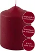 Fink CANDLE, gebürstet metallic Stumpenkerze, Paraffin, Produktbild-Vorschau 1