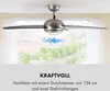 Klarstein Bolero - 2-in-1-Deckenventilator 134cm Produktbild-Vorschau 5