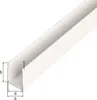 Alberts 484545 Profilé en U, plastique, blanc, 1000 x 21 x Voir les images du produit 2