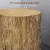 HOMCOM Beistelltisch Baumstumpf-Optik Nachttisch Couchtisch Produktbild-Vorschau 5