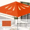 Toit de remplacement pour pergola Outsunny, housse de Voir les images du produit 4