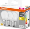 3er Pack Osram LED Lampe BASE Classic P 4W warmweiss E27 Produktbild-Vorschau 8