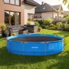 tectake® Pool-Solarfolie rund und selbstschwimmend Produktbild-Vorschau 8