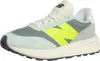 New Balance 370 Wildleder-Sneaker, Grau 40.5 EU Produktbild-Vorschau 1