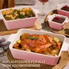 Mini Auflaufform Keramik 4er Set Stapelbar - Extra Hoch - Produktbild-Vorschau 7