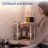 WENKO półka kuchenna narożna Mod. Louisa, 2 półki, 2 półki Podgląd zdjęcia produktu 5