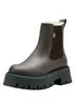 Buffalo dames Chelsea boots, model Aspen, warm bruin Productafbeelding-voorbeeld 16