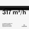 UW60BL Hotte d'aspiration 60 cm Hotte encastrée LED 210 Voir les images du produit 4