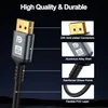 16K DisplayPort Kabel 2.1, 7M DP Kabel [16K@60Hz, 8K@120Hz, Produktbild-Vorschau 6