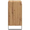 Credenza Rovere Artigianale 101,5x35x70 cm in Legno Anteprima dell’immagine prodotto 4