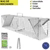 Tierfalle Lebendfalle für Ratten Marder Lebend Garten Produktbild-Vorschau 7