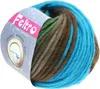 Lana Grossa - Feltro Print  0376 türkis braun beige grün Produktbild-Vorschau 1
