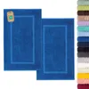 Lavea® 2er Set Badematte 50x80 cm, Badezimmerteppich 100% Produktbild-Vorschau 1