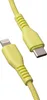 QUALO Nylon USB-C auf Lightning Kabel – 1,5 m, 2,4 A, Gelb Produktbild-Vorschau 10