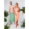 Ręcznik hammam DAMLA 100% naturalna bawełna YEYE Szary Podgląd zdjęcia produktu 1