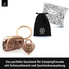 LANOLU Schlüsselanhänger Wohnwagen Geschenk, Wohnmobil Produktbild-Vorschau 2