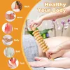 Faszienrolle, Faszien Massageroller, Faszienstab, Holz Produktbild-Vorschau 3