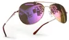 Kinder Pilotenbrille Gold Lila Produktbild-Vorschau 1