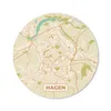 MuchoWow® Mauspad Mousepad Karte - Hagen - Vintage - Produktbild-Vorschau 1