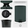 Spirella Treteimer Cannes - dunkelgrun - 3L - Metall - 17 x Produktbild-Vorschau 8