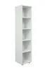 VDD Weißer Badezimmerschrank - 5 offene Fächer - Produktbild-Vorschau 4