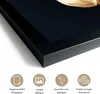 MuchoWow® MuchoWow® Gerahmtes Poster Blätter - Schwarz und Produktbild-Vorschau 3