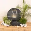 Brunnen - Gartenbrunnen mit Wasserfall - Polyresin - 6 Produktbild-Vorschau 1