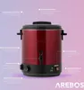 AREBOS automatyczny garnek do wekowania 1800 W, garnek do Podgląd zdjęcia produktu 4