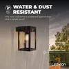 Ledvion applique solaire LED Schwarz, Rechteck avec Voir les images du produit 6