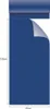 20 Tischläufer 40cm x 120cm blau Vlies CHIC Airlaid Produktbild-Vorschau 3