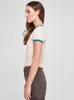 Urban Classics - Damen Stretch Jersey Cropped T-Shirt Produktbild-Vorschau 8