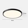 36W LED Deckenleuchte Flach Ultra Dünn 2.5cm  Deckenlampe Produktbild-Vorschau 5