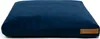 A navy blue dog bed on a white background. Produktbild-Vorschau