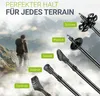 Juskys Nordic Walking Stöcke - 2 Alu Teleskop leicht & Produktbild-Vorschau 5