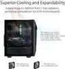 ASUS TUF Gaming GT301 Midi Tower Black Podgląd zdjęcia produktu 25