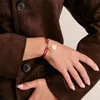 THOMAS SABO CONNECT Bracelet textile Rouge Voir les images du produit 3