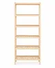 Étagère en bois à 6 tablettes, 213 x 60 x 33 cm, en pin Voir les images du produit 1