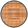 vidaXL Garten Esstisch Schwarz Ø 70 cm Poly Rattan Produktbild-Vorschau 4