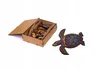Holzpuzzle Langlebiges Schildkröten-Puzzleset A4 Dekoration Produktbild-Vorschau 4