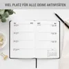 Taschenkalender 2027 A6 mit Gummiband - Kalender 1 Woche 2 Produktbild-Vorschau 5