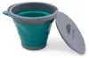 3.02 Faltbarer Eimer 5 Liter - ca. Ø 25 cm - Camping Eimer Produktbild-Vorschau 1
