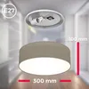 B.K.Licht Plafoniera in tessuto, Lampada da soffitto Anteprima dell’immagine prodotto 12