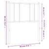 VidaXL 352508, Czarny, Stal, 90 cm, 950 mm, 90 cm, 30 mm Podgląd zdjęcia produktu 7