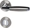 Alpertec BB-Rosettengarnitur Solid 8 Edelstahl silber rund Produktbild-Vorschau 3