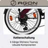 Agon Parklane rot Produktbild-Vorschau 3