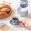 VANCASSO 4-tlg Tassen Set, Porzellan Espresso-Set, Produktbild-Vorschau 4