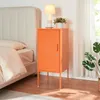 A bedside table next to a bed in a bedroom. Podgląd zdjęcia produktu